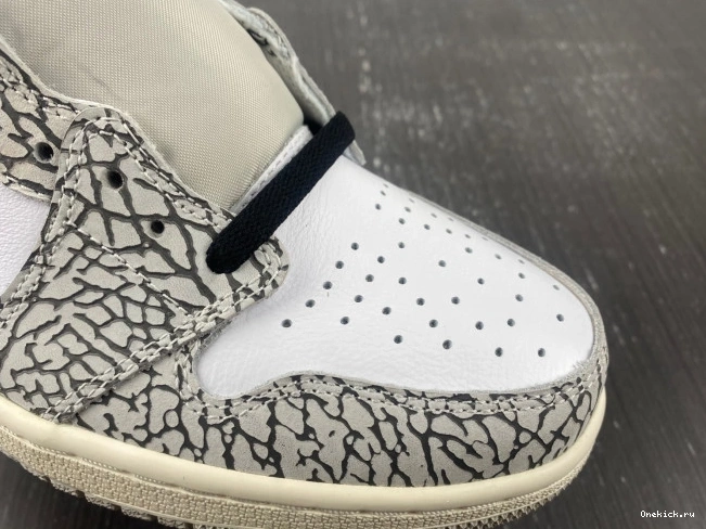 One Kick White DZ5485-052 Cement High OG Air 1 Jordan 0722
